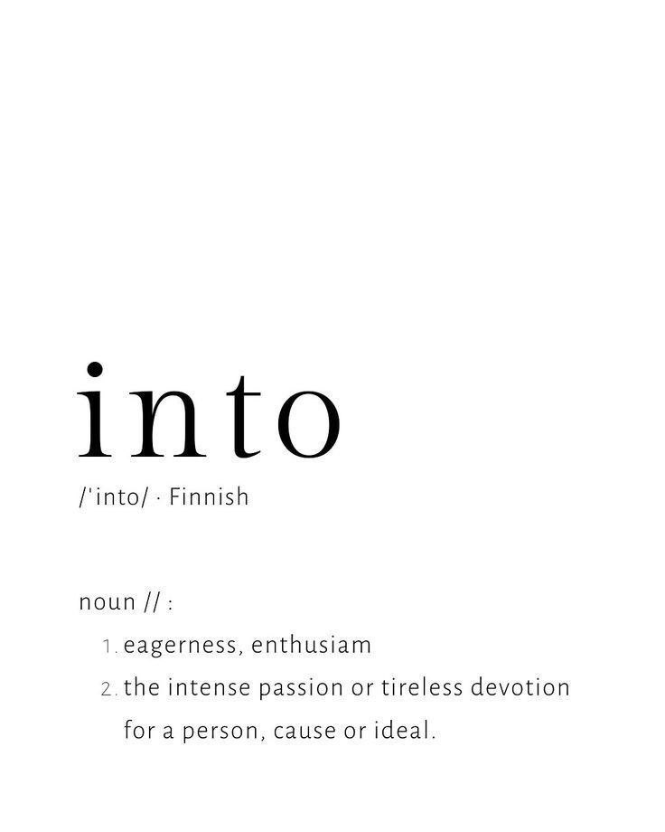 into