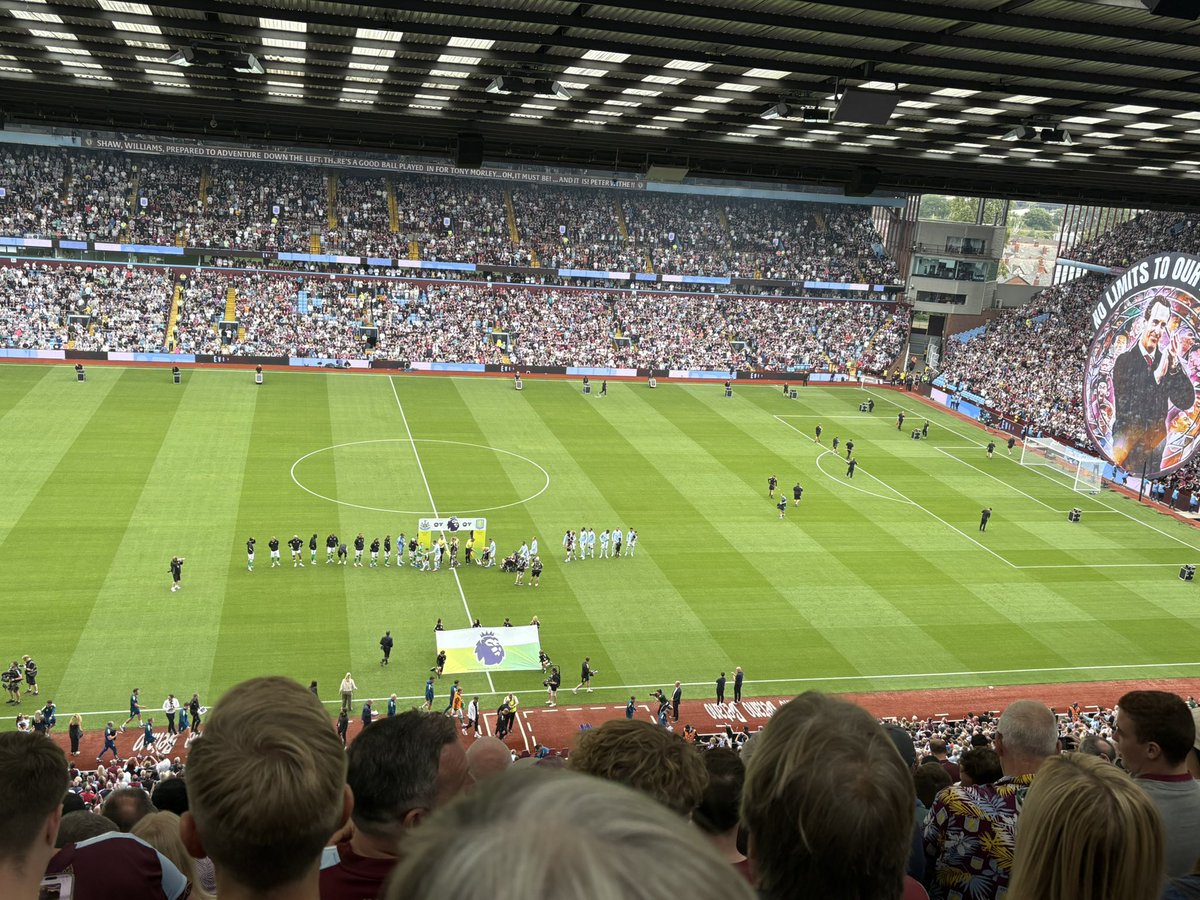 Great to be back. 

Disappointing first half, but Bizot with an excellent debut. Slight improvement prior to red card, but not enough quality in possession. Stayed organised with 10 men &amp; put in a big shift to get a clean sheet &amp; decent point in the end. UTV 🟣🔵

#avfc #UTV
