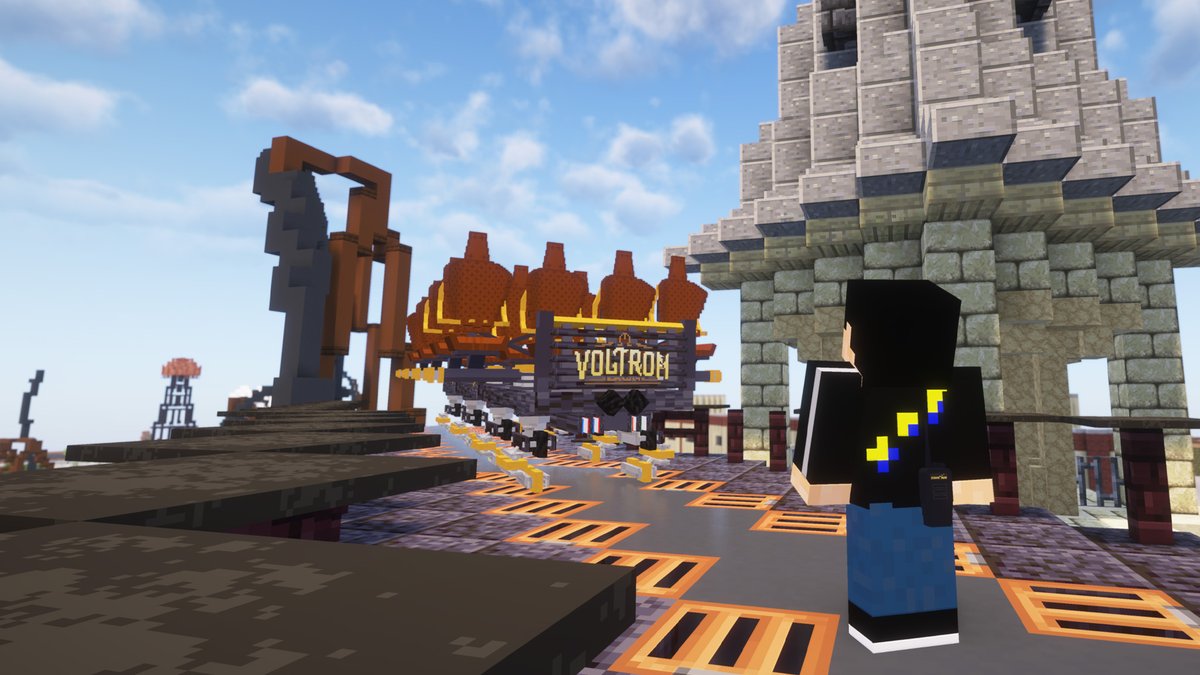 Happy #RollerCoasterDay! 🎢
The perfect opportunity for us to welcome the first Voltron trains to #Minecraft! 😎💪