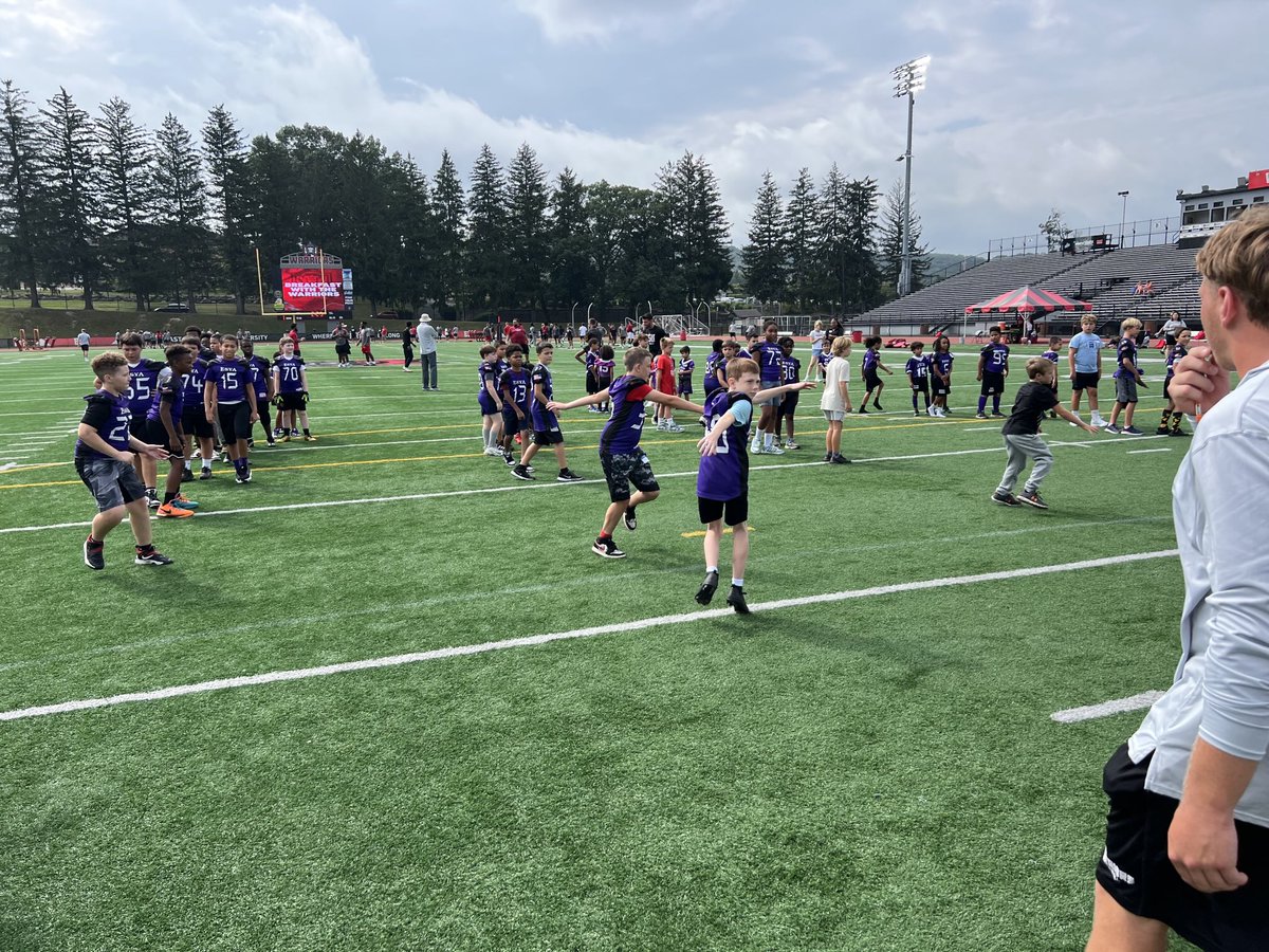 Youth Football Clinic. Paving the way for our next generation of football players. Keeping this great game alive for many years to come.