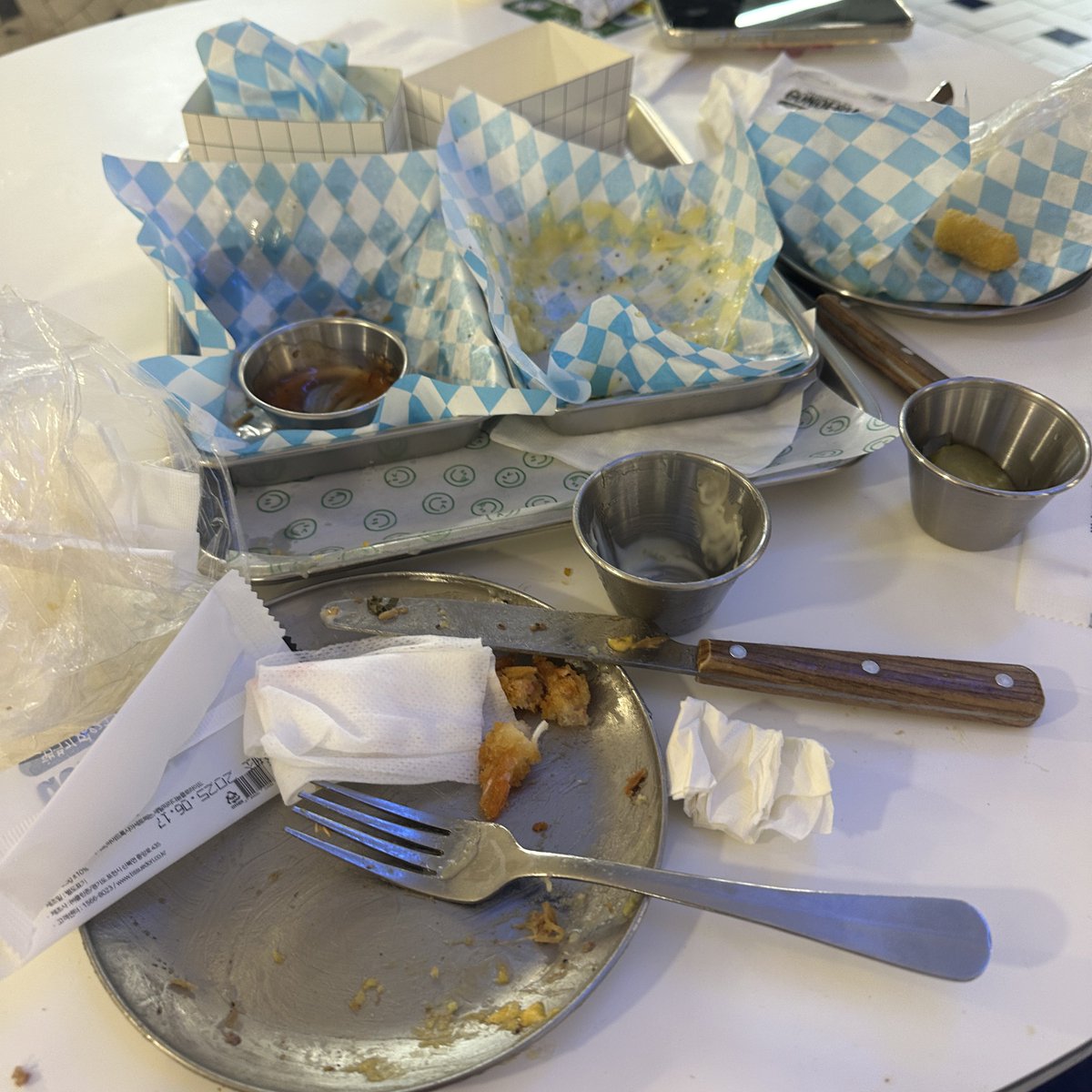 그리고 훔부기 패티3장 완뚝함