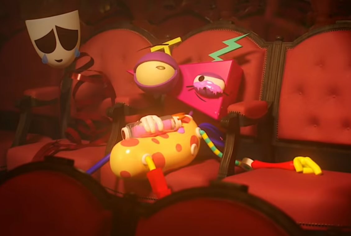 Todo el mundo hablando de que si Jax se va a abstraer y nadie va a hablar de que Zooble literalmente se drogo a propósito?