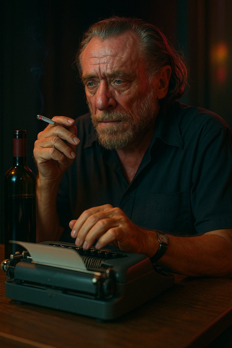 Hoy, 16 de agosto, celebramos el nacimiento de Charles Bukowski (1920‑1994), poeta y novelista germano‑estadounidense clave del realismo sucio, cuya voz cruda y honesta refleja la vida marginal en Los Ángeles.