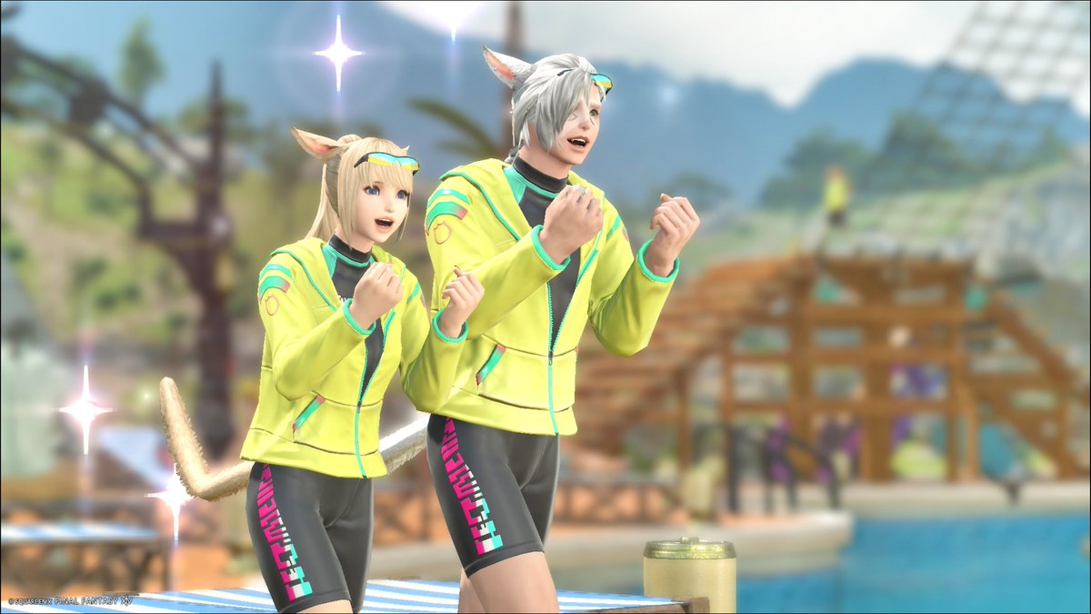 ff14_ridere's tweet photo. 登山行ったらフレを発見して遊んできた🎶🏊‍♂️ https://t.co/S18swVnKQ3