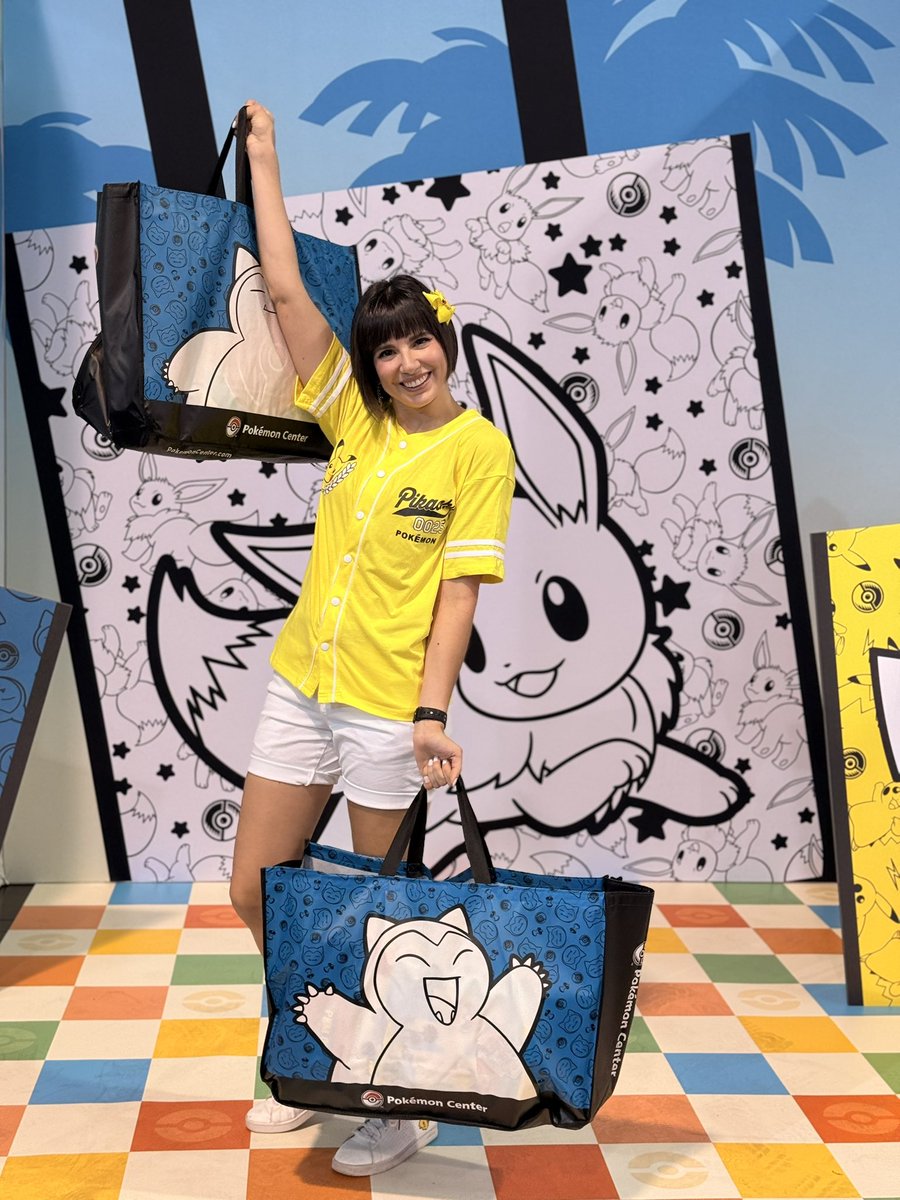 Kberrykimm's tweet photo. I had so much fun shopping at the Pokémon Center Pop-Up Store 🛍️🧸!! Love the exclusive plushies and merch!! Thank you to The Pokémon Company International for the opportunity to attend the Creator Preview Hour and #free_access to attend #PokemonWorlds !! @pokemon #pokemoncenter https://t.co/cJZmR7EYj9