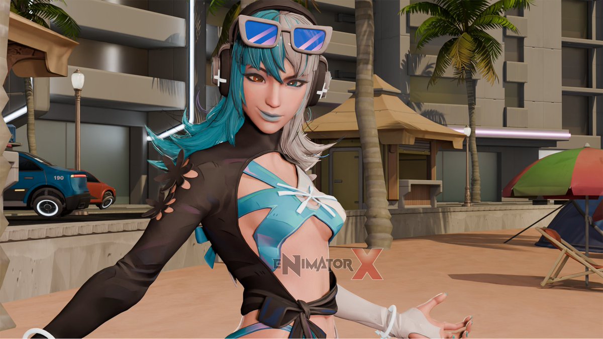 I heard y'all like summer skins 😏

spending today rendering out my upcoming piece. tomorrow is release day! i cant wait to show y'all my animation!