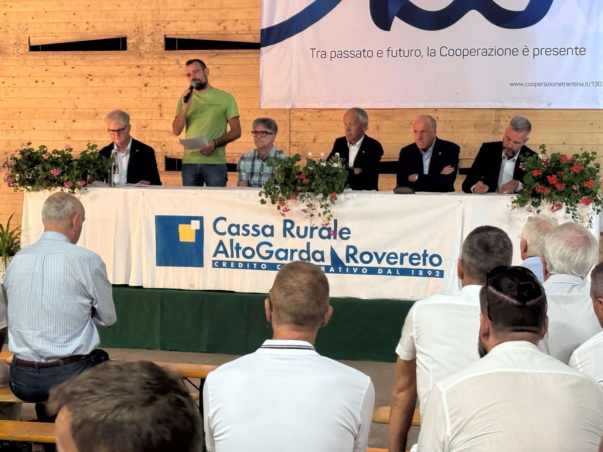 A Dasindo la cooperazione si racconta: un laboratorio di idee da 130 anni. Stamani il convegno, nell’ambito della Festa dell’Agricoltura/Palio dei 7 Comuni, presente anche l'assessore provinciale Mario Tonina ⤵️
ufficiostampa.provincia.tn.it/Comunicati/A-D…