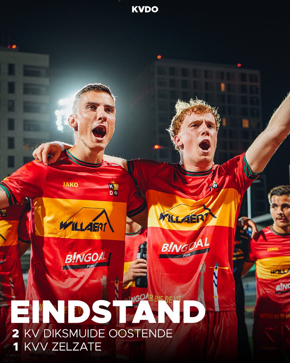kvoostende's tweet photo. 🎯 Jasper Vandenschrick schiet ons in het slot naar de volgende ronde van de Croky Cup! Morgen kennen we onze tegenstander, United Richelle of Hoogstraten VV.

#butterbiedevis 💙💛❤️💚 https://t.co/Sv92L4EdJy