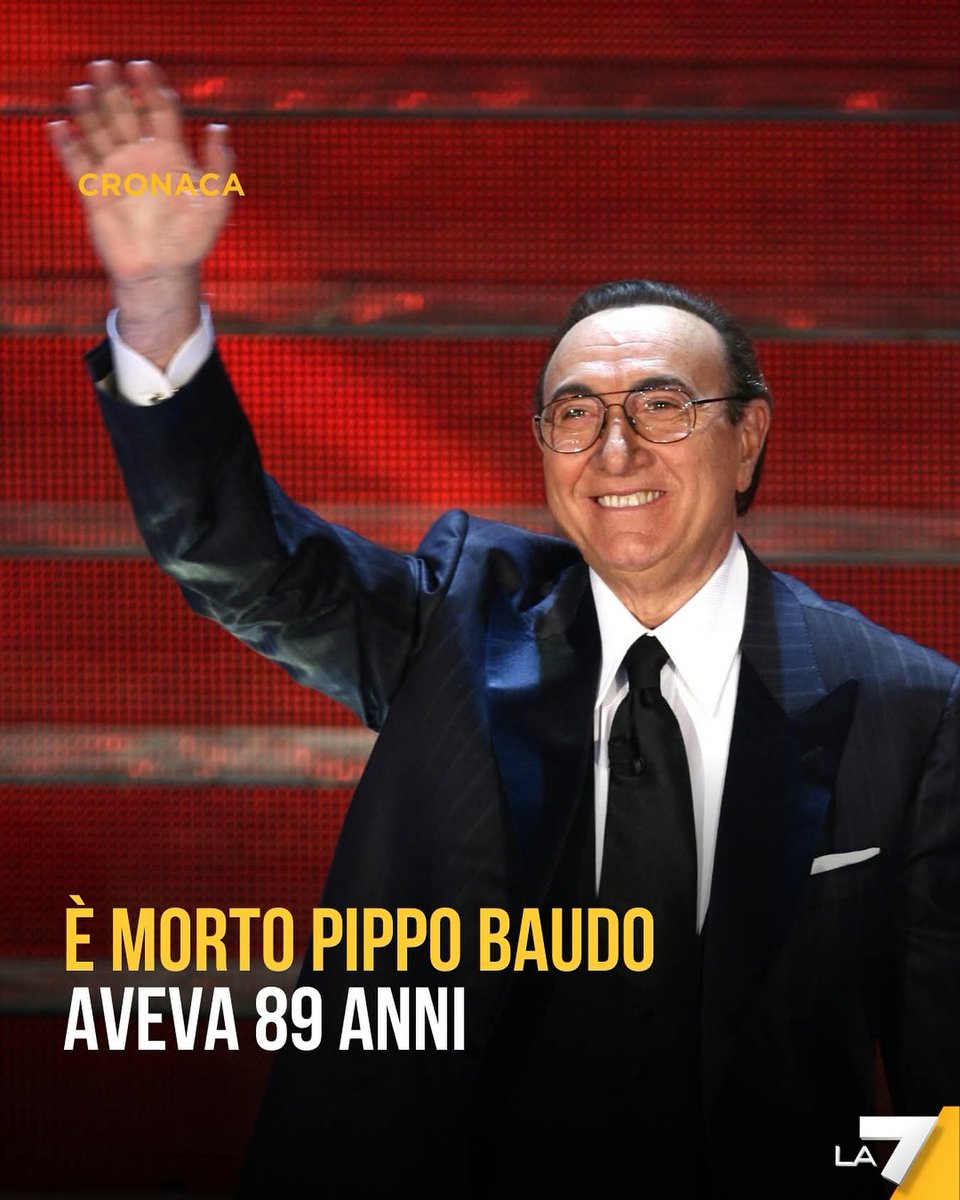 cectar's tweet photo. La mia infanzia...❤️
Un Maestro della Televisione https://t.co/K5OK2DNrIL Presentatore per eccellenza,Autore pieno di talento,scopritore di talenti.
Addio grande Pippo Baudo ❤️
#pippobaudo https://t.co/9svmiDyBs5