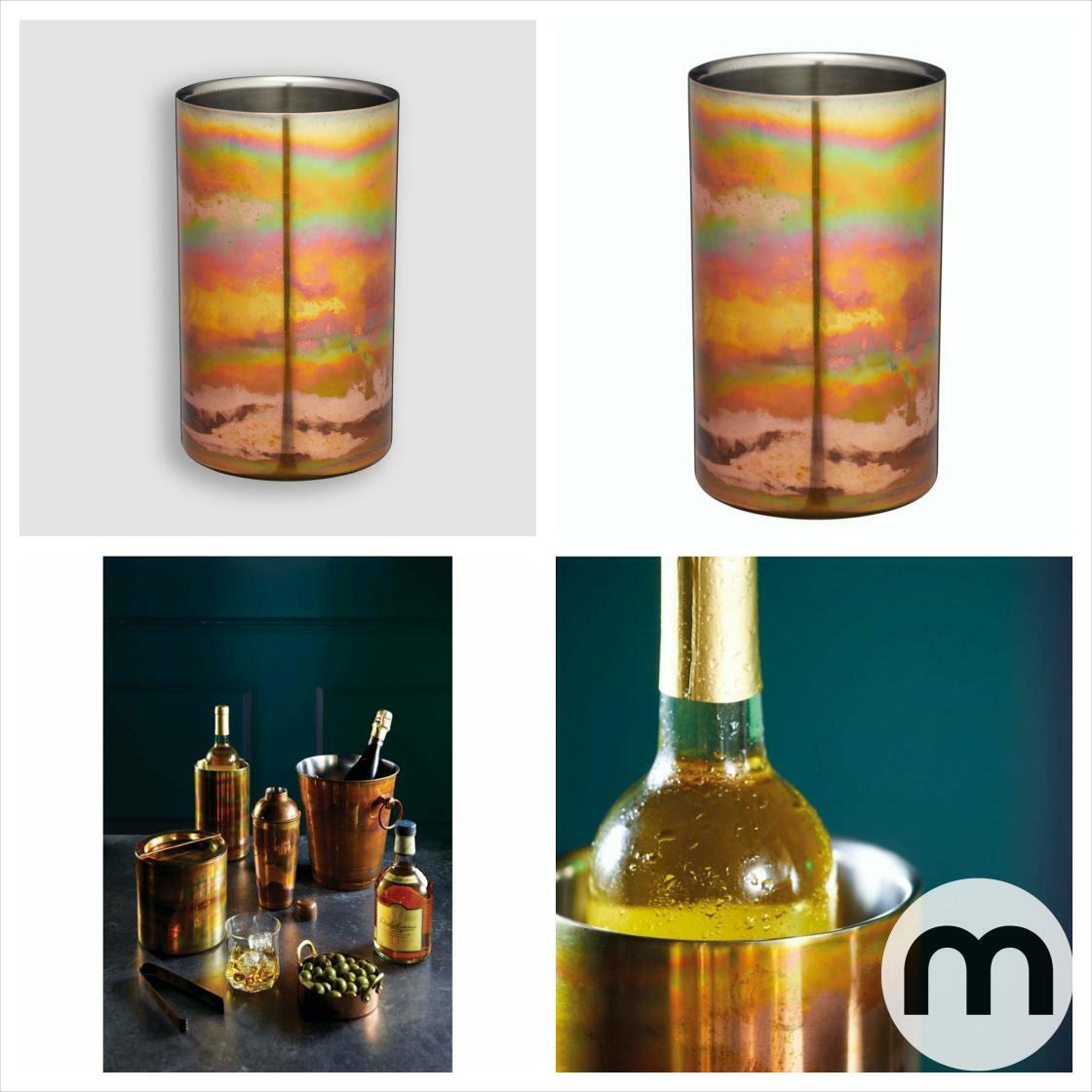 mzubecoolgifts's tweet image. Chill your wine in style with the BarCraft Iridescent Copper Cooler for only £21.74. Elevate your hosting game today! #WineLovers #HomeBarEssentials

 Shop Now mzube.co.uk/products/barcr…