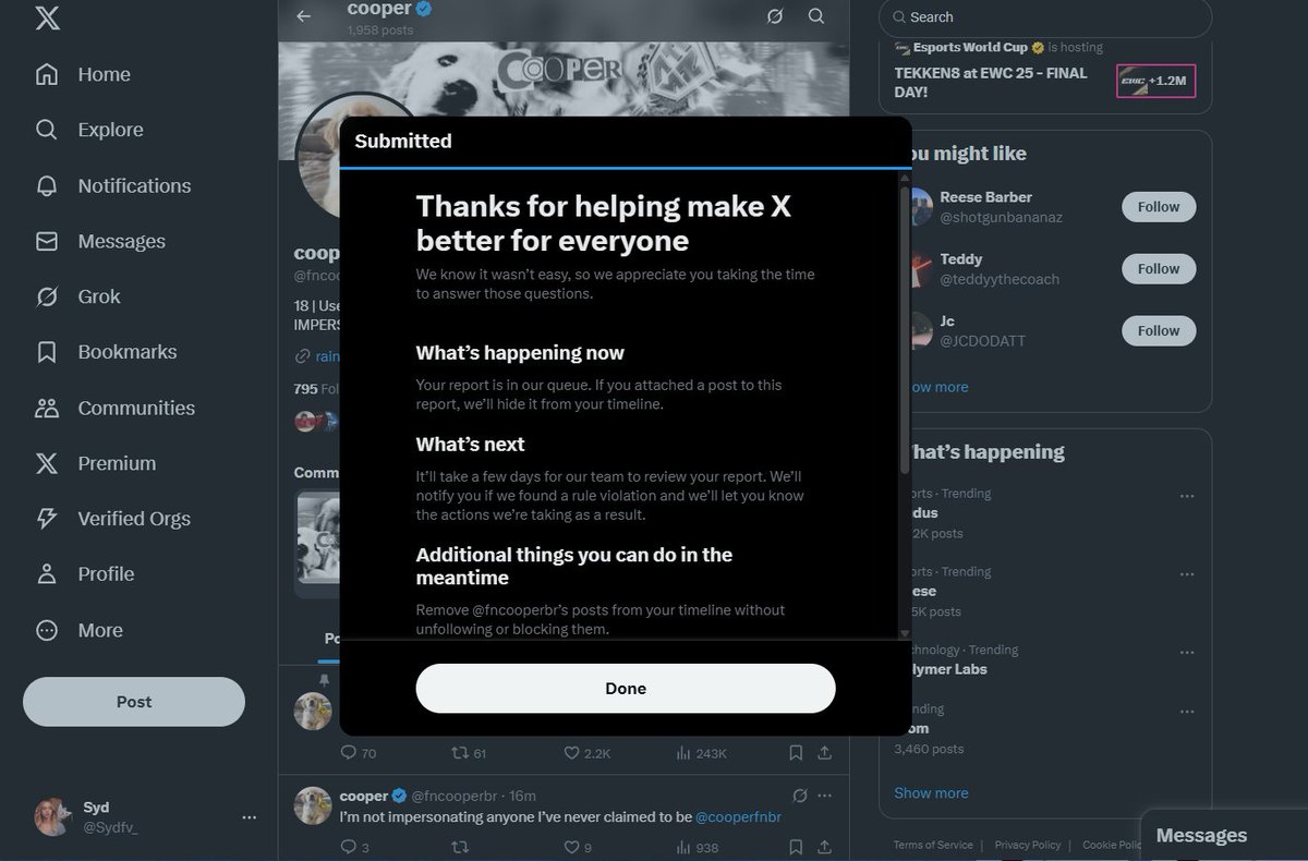 Syd tweet media