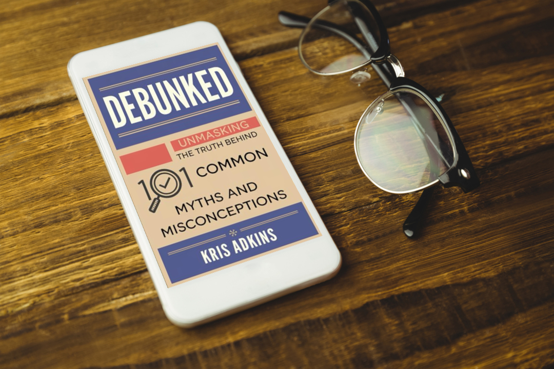 quotesasimage's tweet image. If you thought bats were blind, you were wrong. Find out what other myths you’ve been believing in ”Debunked” by Kris Adkins—where facts meet humor for a truth-filled ride. #Debunked #MythBusting  Buy Now --&amp;gt; allauthor.com/amazon/97112/