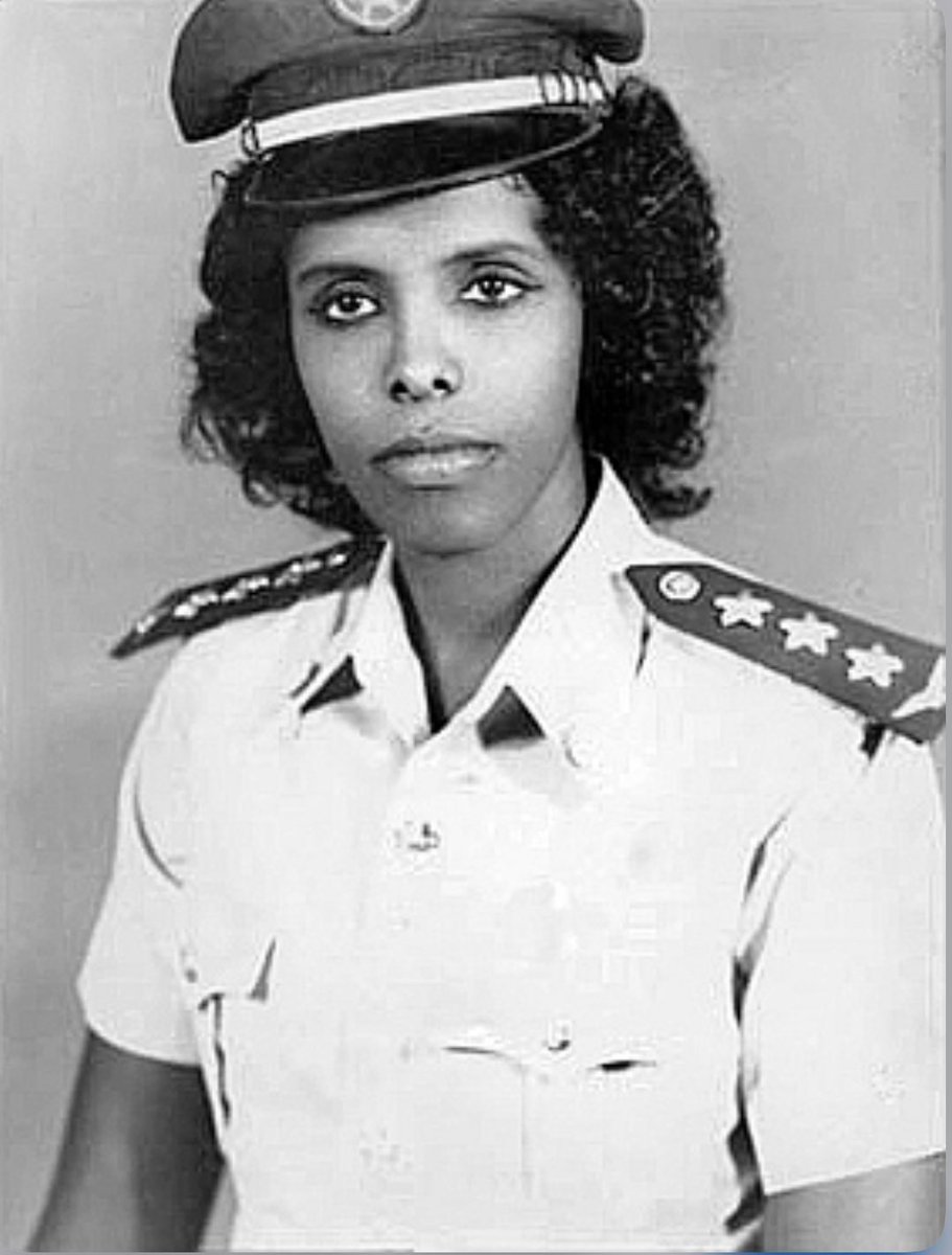 The first African fighter jet pilot was a Somali woman named Asli Abade
