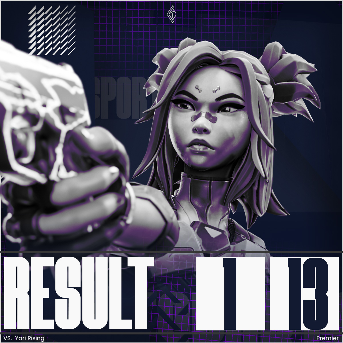 Tough first match vs <a href="/Yariesport/">Yari</a> Rising.

Result: 1-13  -  GGWP.

#CaviForever🤍