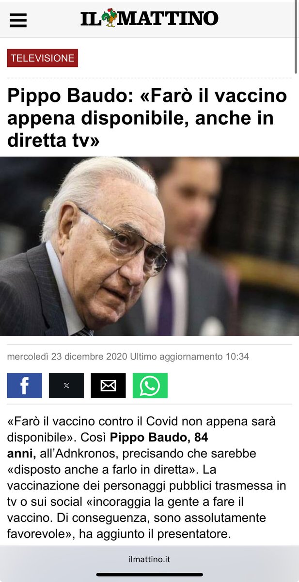 RIP e  Grazie dei bei momenti … tanto tempo fa