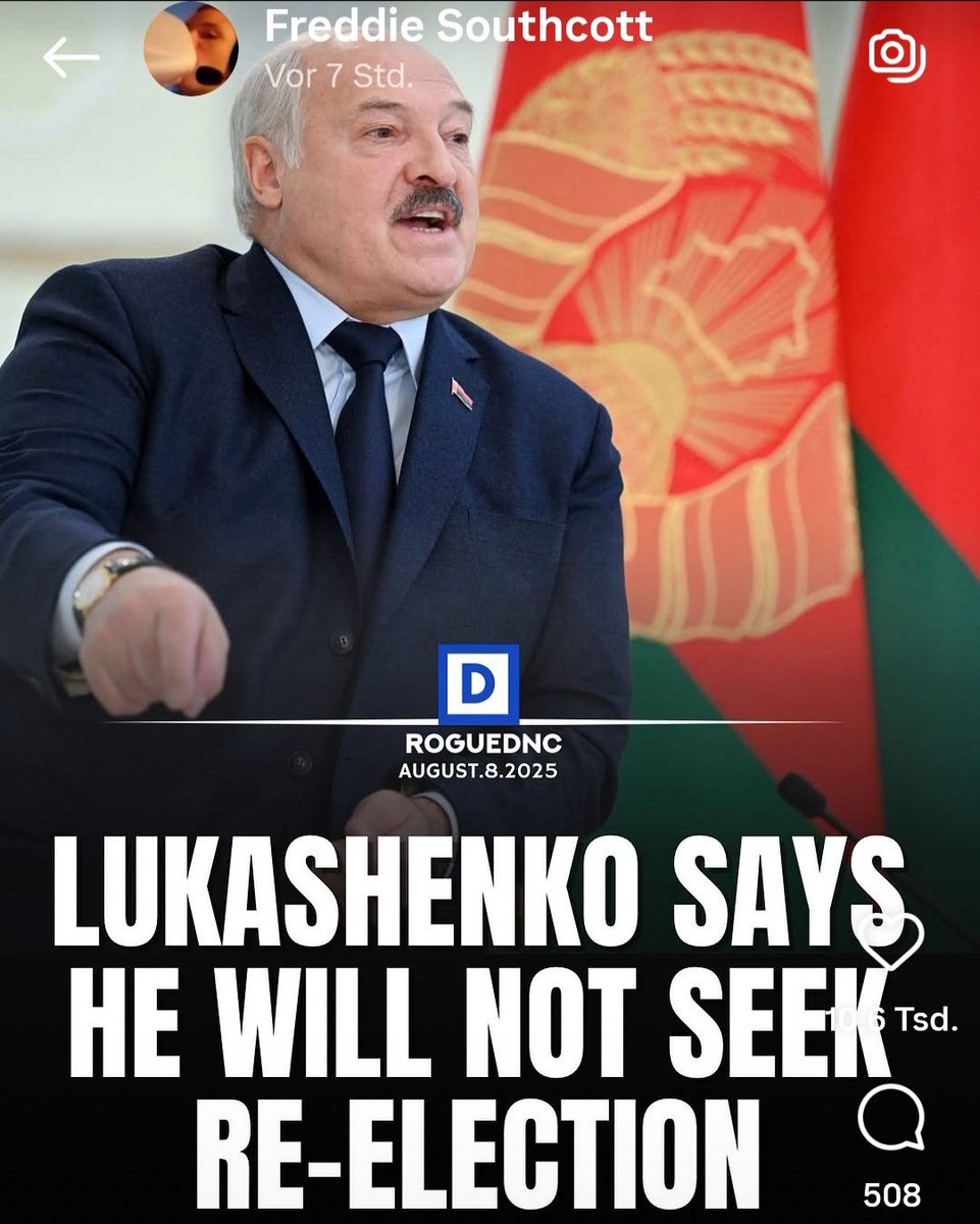 GunterFehlinger's tweet photo. I call for the fall of Lukashenko since 1997
Why is he still around?
Anyhow he is out soon but we shall ensure he follows Milosevic to DenHaag than comfy retirement next to Assad and Yanukovic ... https://t.co/tkxES9uCcV