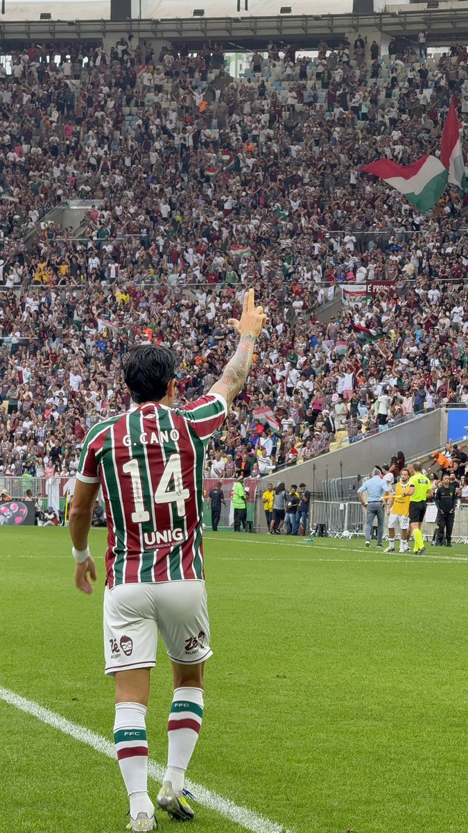 FluminenseDaily's tweet photo. Como é bom comemorar gol deste homem. https://t.co/a2Huvs3ZX1