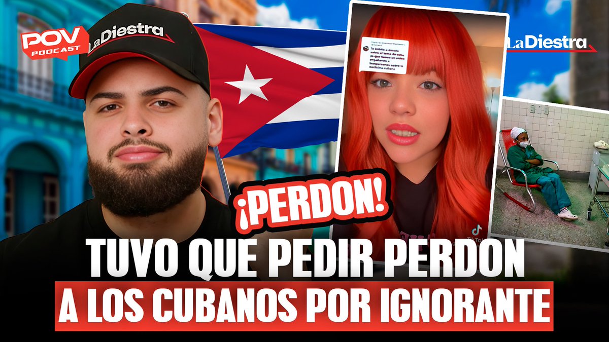Zurda tiktokera PIDE PERDÓN por REPETIR PROPAGANDA de la dictadura cubana 🤡🤡
youtu.be/TtvTjtWE0Sw