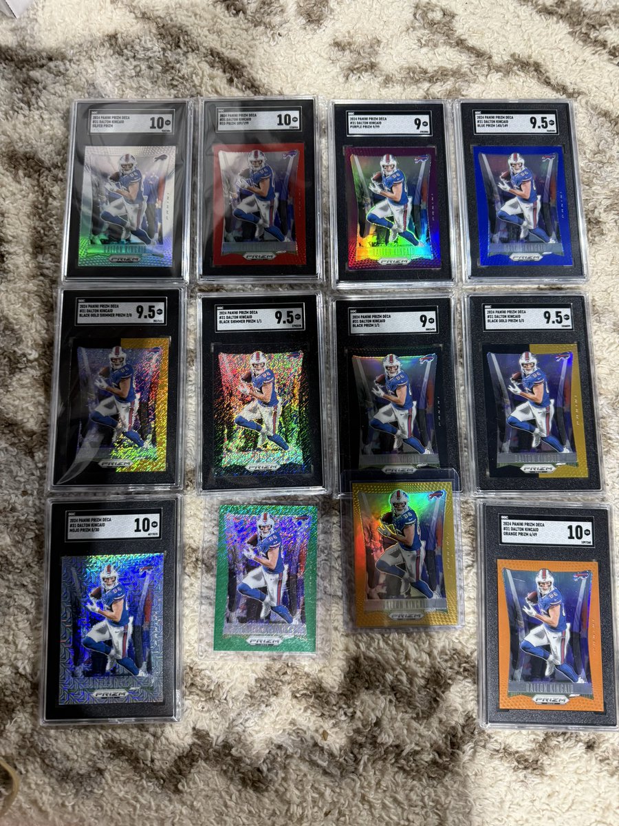 thirdbasecard's tweet image. Kincaid Deca Rainbow complete