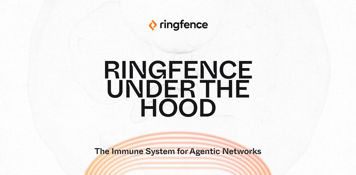 LDotEth_'s tweet image. **🔐 @RingfenceAI $RING - The Immune System for AI Agents**  
Real-time threat detection &amp;amp; auto-quarantines for agent networks. Behavioral fingerprinting stops attacks before they spread. #AIsecurity