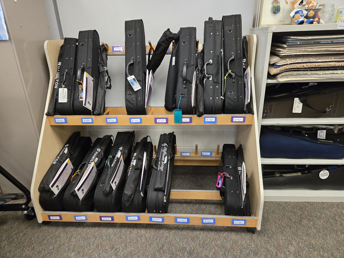 Elizabeth Duke (@edukeorchestra) on Twitter photo All instruments prepped & set for the Isaac Fox & Sarah Adams 4th Orchestra to have their first orchestra class of 2025-2026 next week! <a href="/EDukeOrchestra/">Elizabeth Duke</a> <a href="/MsColleenConway/">Dr. Colleen Conway</a> <a href="/KellyOlivero3/">Kelly Olivero</a> #thrivein95 All instruments prepped & set for the Isaac Fox & Sarah Adams 4th Orchestra to have their first orchestra class of 2025-2026 next week! <a href="/EDukeOrchestra/">Elizabeth Duke</a> <a href="/MsColleenConway/">Dr. Colleen Conway</a> <a href="/KellyOlivero3/">Kelly Olivero</a> #thrivein95