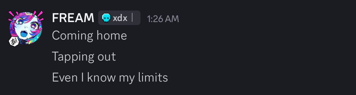 She did not know her limits…