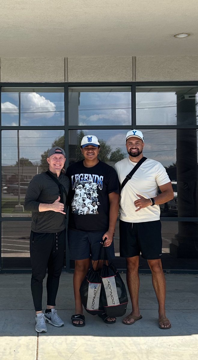 Ben Criddle (@criddlebenjamin) on Twitter photo Getting the BYU fam outfitted with the latest biomechanical supports! This kid is a baller!
Good luck this season Malaki!
Remember the meaning of your first and last name! <a href="/MalakiLP/">Malaki Laulu-Pututau</a>
Much love <a href="/moroni_lp/">Moroni Laulu-Pututau</a> π Getting the BYU fam outfitted with the latest biomechanical supports! This kid is a baller!
Good luck this season Malaki!
Remember the meaning of your first and last name! <a href="/MalakiLP/">Malaki Laulu-Pututau</a>
Much love <a href="/moroni_lp/">Moroni Laulu-Pututau</a> π