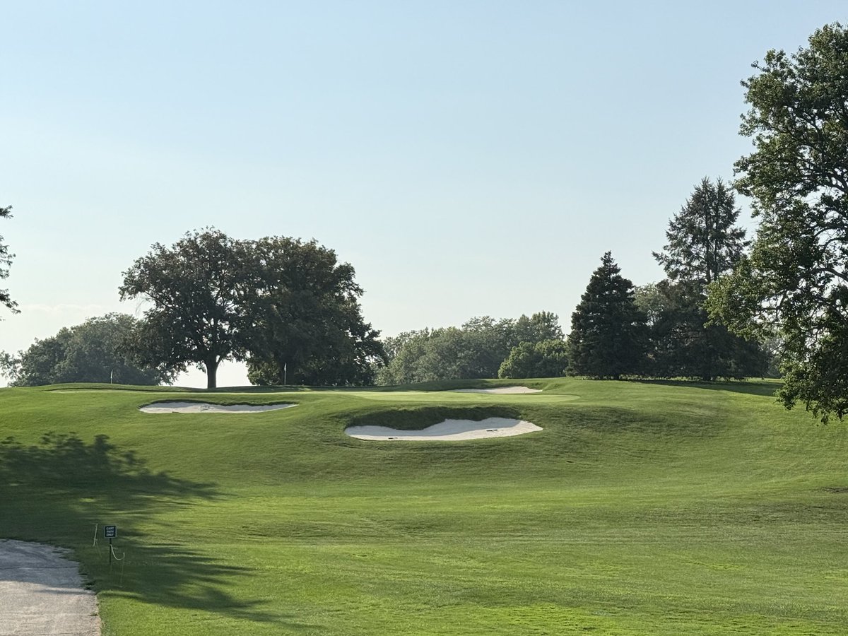 New 17th at Itasca Country Club looking great yesterday afternoon.