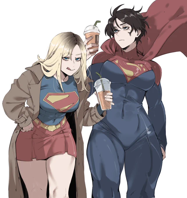 supergirls hanging out