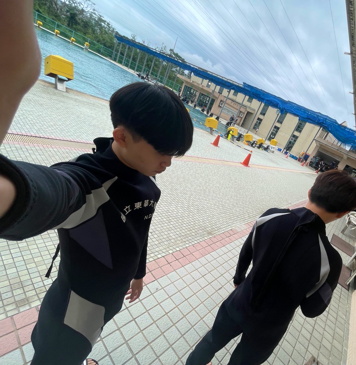 一応、一番好きな運動は水泳なので、大学の体育の授業ではダイビングを選びました