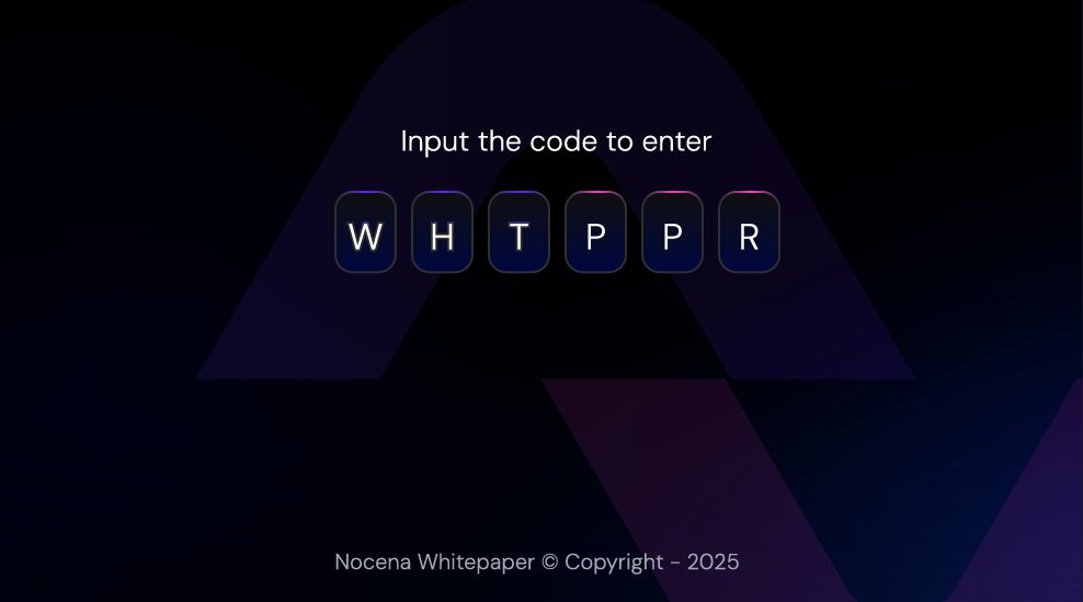 nocena_app's tweet image. 📣  Updated Whitepaper is live!!!  👇
whitepaper.nocena.com