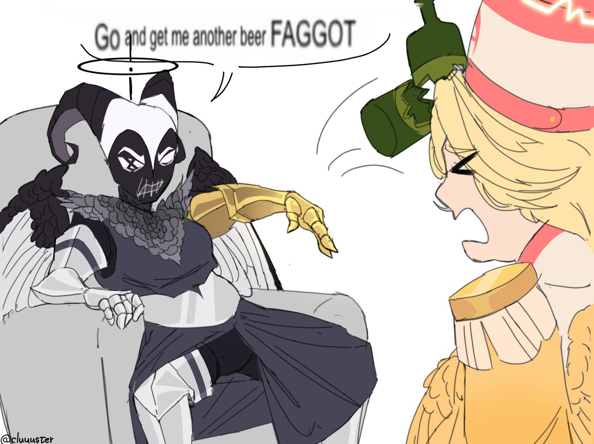 cluuuster's tweet image. After Adam&apos;s death #hazbinhotellute #hazbinhotelabel