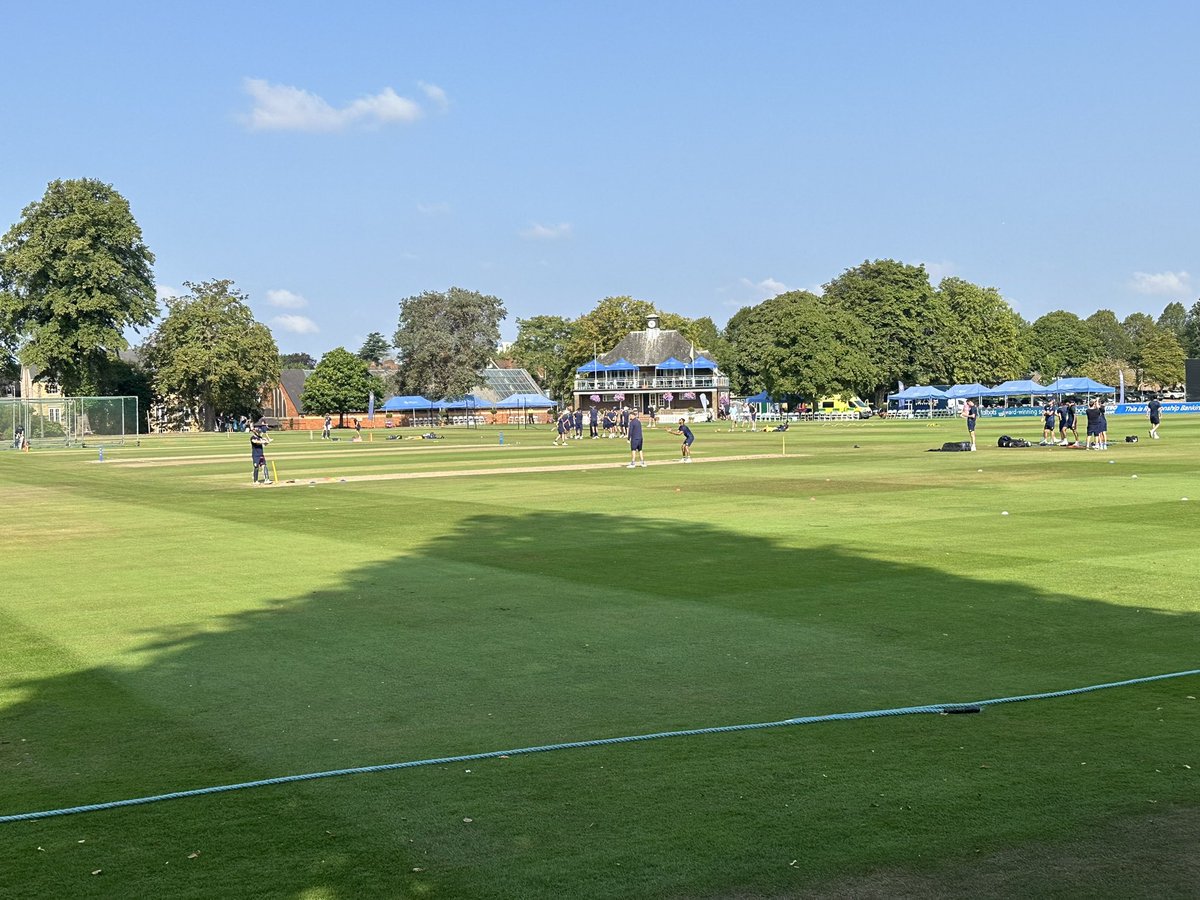 Peter Hardy (@peterhardy51) on Twitter photo Another great day on the road with the CCR. <a href="/WarwickshireCCC/">Bears</a> dominated for periods against <a href="/Middlesex_CCC/">Middlesex Cricket</a> at <a href="/Rugby_Sch_sport/">Rugby School Sports</a> with a packed crowd lapping up some terrific cricket before they collapsed at the end. The peaceful
Ambience was off the scale. #countycricket Another great day on the road with the CCR. <a href="/WarwickshireCCC/">Bears</a> dominated for periods against <a href="/Middlesex_CCC/">Middlesex Cricket</a> at <a href="/Rugby_Sch_sport/">Rugby School Sports</a> with a packed crowd lapping up some terrific cricket before they collapsed at the end. The peaceful
Ambience was off the scale. #countycricket
