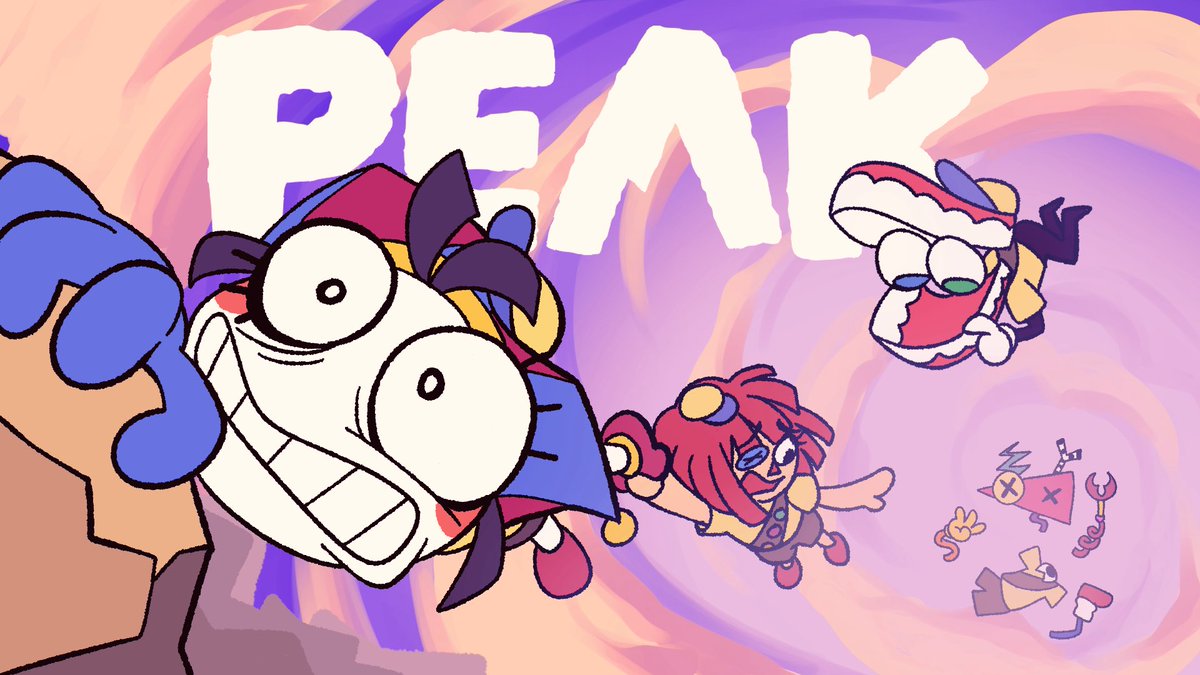 Ashley Nichols 🐰 (@ashnicholsart) on Twitter photo Come watch the Digital Circus cast play PEAK today at 2PM PT!!! <a href="/AlexRochonVA/">🦷👁️Alex Rochon👁️🦷</a> <a href="/LizzieRFreeman/">Lizzie Freeman</a> <a href="/JustTheClippy/">Amanda Hufford</a> Come watch the Digital Circus cast play PEAK today at 2PM PT!!! <a href="/AlexRochonVA/">🦷👁️Alex Rochon👁️🦷</a> <a href="/LizzieRFreeman/">Lizzie Freeman</a> <a href="/JustTheClippy/">Amanda Hufford</a>