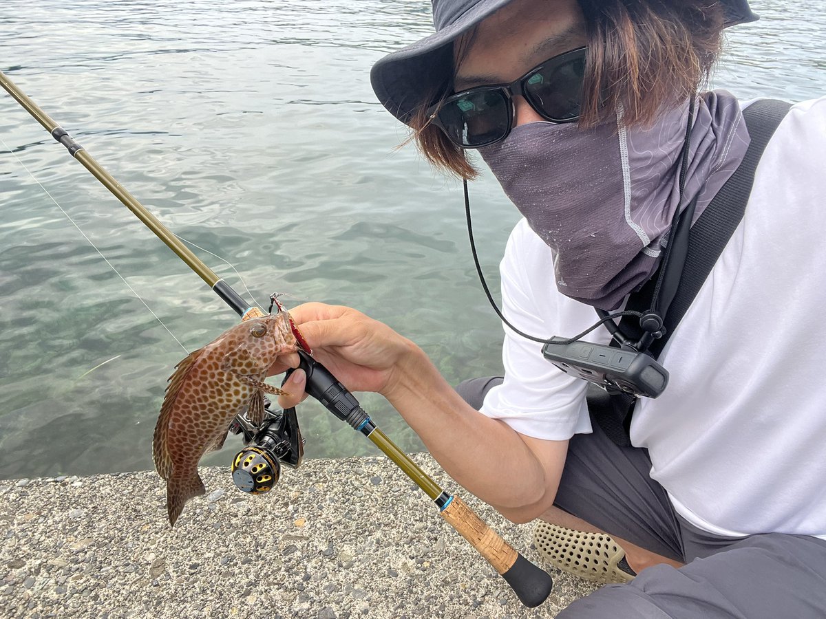 Romatter_no10's tweet photo. ペンペンとオオモンハタと遊ぶ夏のライトな釣り😎
めーっちゃ楽しかった!!😆✨
#jackson
#OCEANGATE
#RAPOP
#メタルエフェクトSF
#ぼくのなつやすみ2025 https://t.co/STYHCykpgp