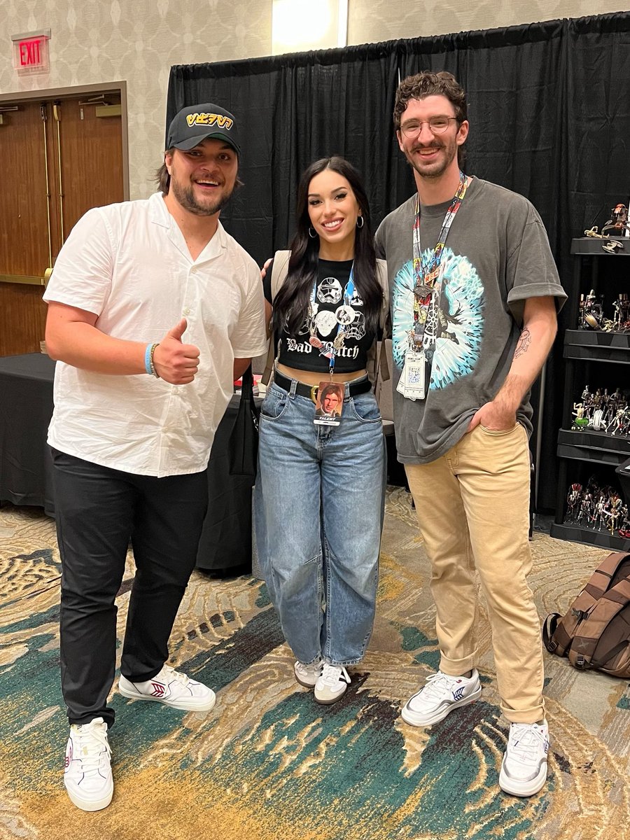 carly king (@bigdaddyankee) on Twitter photo SO nice to finally meet <a href="/Will_ofTheForce/">Will of The Force - Will Diamond</a> & Grayson - MortisFM at the recent <a href="/rebelscumcon/">RebelScumCon</a> β¨ such great people who make AMAZING star wars content & have a podcast called "Determined Focus". check it out! ππΌ #starwars #rebelscumcon SO nice to finally meet <a href="/Will_ofTheForce/">Will of The Force - Will Diamond</a> & Grayson - MortisFM at the recent <a href="/rebelscumcon/">RebelScumCon</a> β¨ such great people who make AMAZING star wars content & have a podcast called "Determined Focus". check it out! ππΌ #starwars #rebelscumcon
