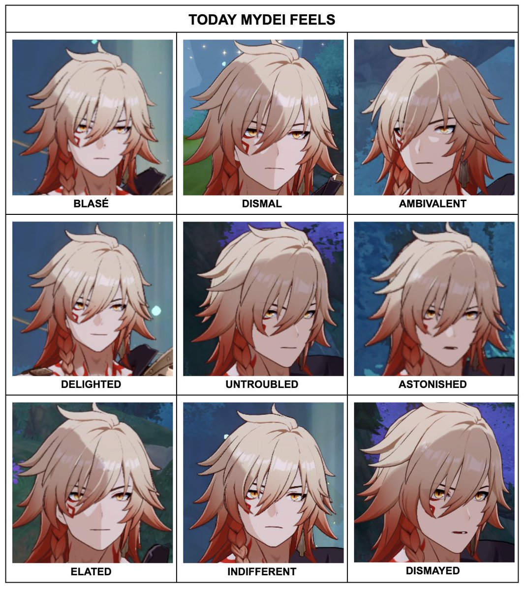 Did this for Mydei in the cooking event and it's frying me