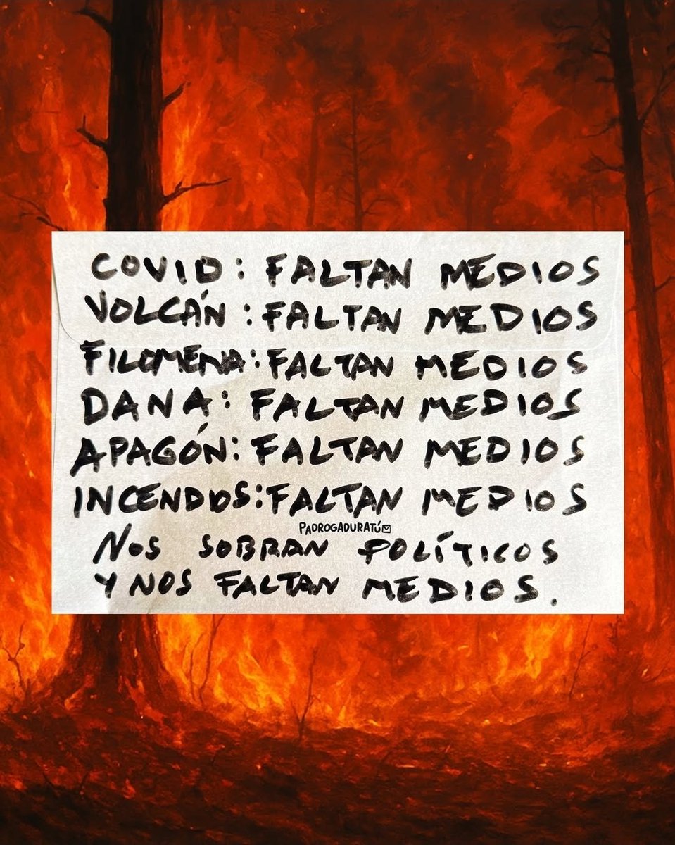 MiguelA181200's tweet photo. #IncendiosForestalesEspaña #faltanmedios #sobranpoliticos https://t.co/xl4PZTD1lI