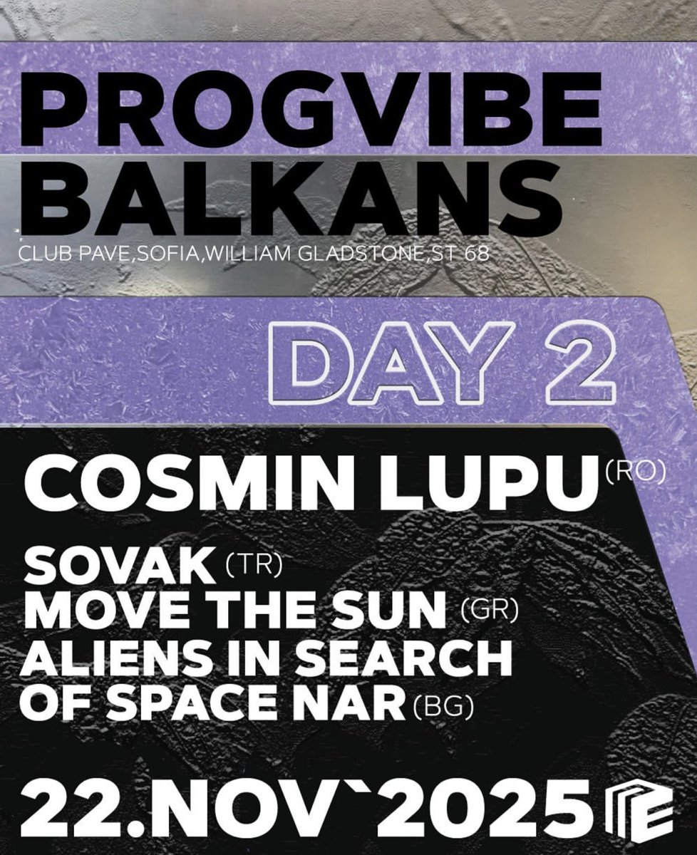 İlk yurtdışı konserimizde ProgVibe Balkans festivalinde headliner olarak yer alıcaz. Hadi bizimle gelin 🤘👊

Biletler: alkera.net/tour