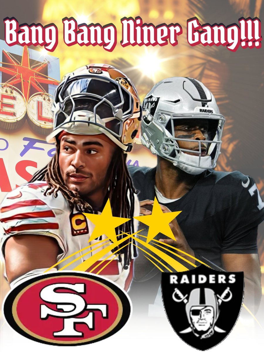 Dear Lord, please let the
<a href="/49ers/">San Francisco 49ers</a>
execute with excellence today against the #Raiders. Let their minds be clear &amp; focused as they look ahead to the 2025 season. Please enlighten coaches with the unexpected to confuse our opponent &amp; lead the team to victory. Amen.