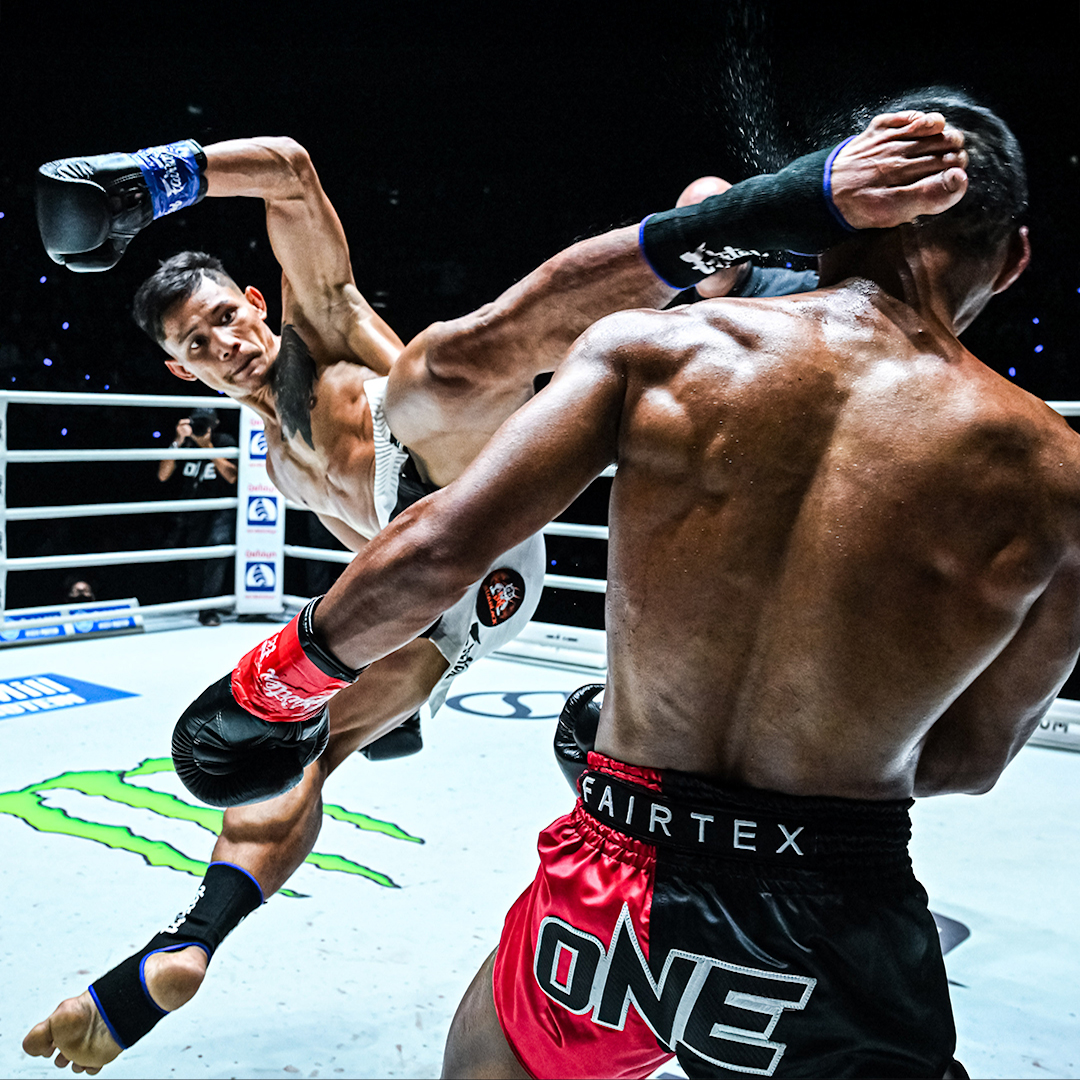 ONEChampionship's tweet photo. Suablack captured mid-spin 📸🌪️

#ONEChampionship https://t.co/MudNp6zt5M