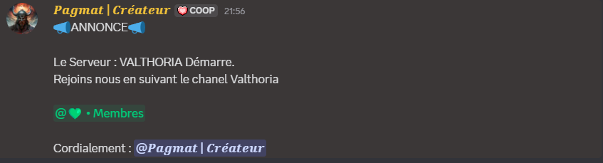 Pagmat2Gaming's tweet photo. Rejoins nous. https://t.co/2adBEMmBV3
