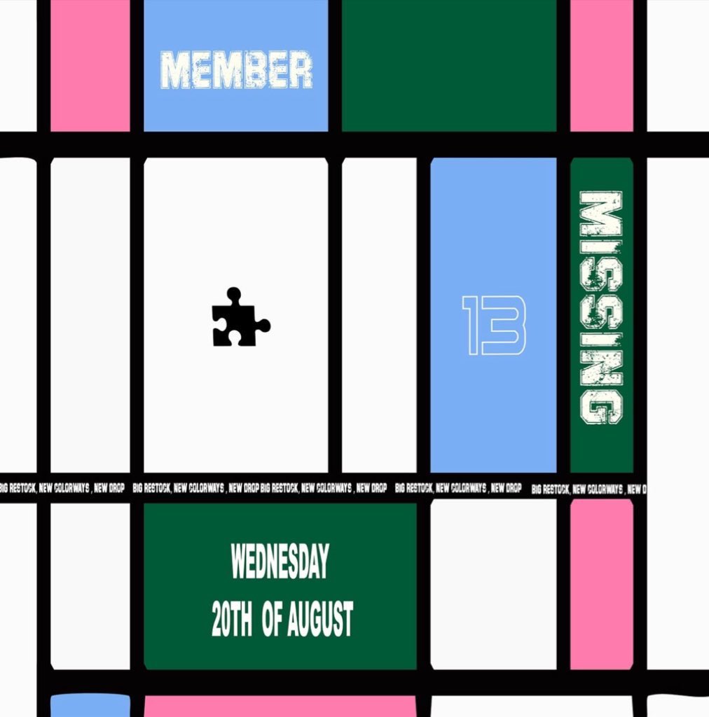 MissingPiece22's tweet photo. THE MISSING LONGSLEEVES ARE RETURNING ON 20/08/25! ALL COLORS WILL BE RESTOCKED + 3 NEWLY ADDED COLORS! 🧩

SIGN UP NOW ON: https://t.co/N9IynwcRzB https://t.co/jZXgJ2rIrh
