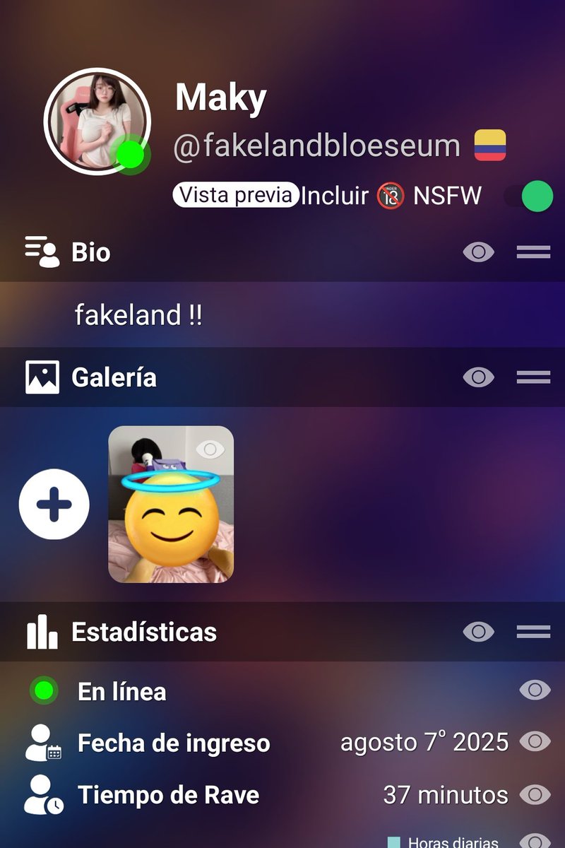 Tengo Rave abandonado y ya lo aprendí a usar, si me agregan les espera una sorpresita en la galería. ✨

#Sexrol #Freerol #Fakeland