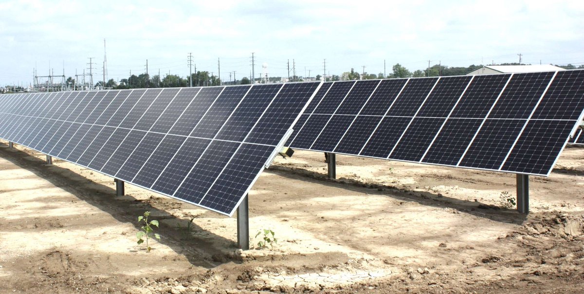 Solar Field Nearing Completion In Jefferson Township thevillagereporter.com/solar-field-ne…