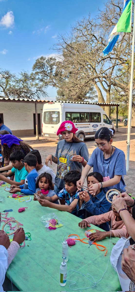 Estamos en El Impenetrable,  festejando el Día del niño en Paraje Nueva York junto a la comunidad.