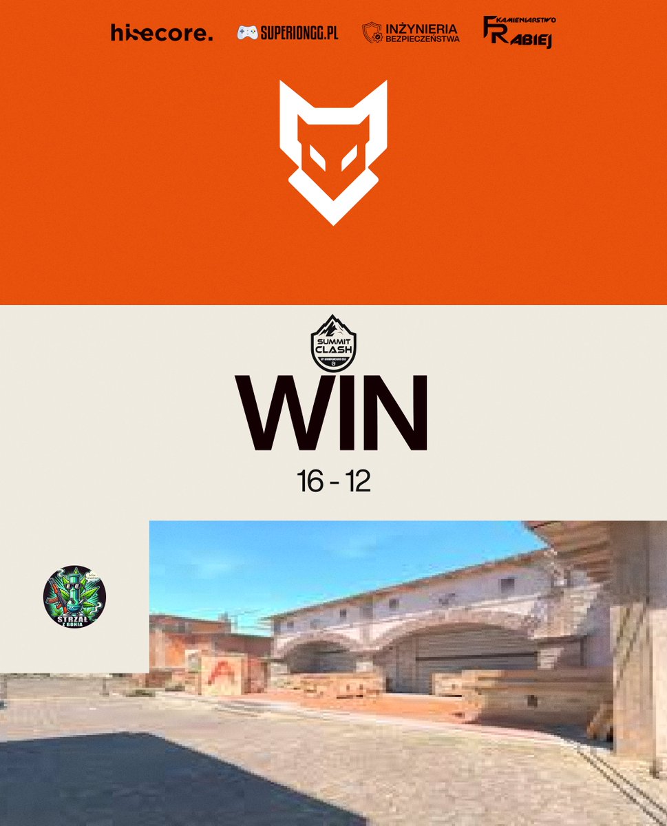 VoFoxen (@vofoxenesport) on Twitter photo 🔥RESULTS | SUMMITCLASH 🏆
Wygrywamy 5️⃣ starcie w rozgrywkach <a href="/SummitClash/">Summit Clash</a>, ale po ciężkiej przeprawie i dogrywce – bilans 5-0 💪
✅ 16-12 🔫
🆚 <a href="/Strzal_z_Bonia/">Strzał z Bonia</a> 🎯
🗺️Inferno🔥
Dziękujemy za wsparcie na streamie! 📺❤️ Lecimy dalej 🚀
ROSTER:
<a href="/Zeusinhoo/">zeus</a>
<a href="/Szut1_/">Kacper</a>
<a href="/Stichu99/">Stich</a> 🔥RESULTS | SUMMITCLASH 🏆
Wygrywamy 5️⃣ starcie w rozgrywkach <a href="/SummitClash/">Summit Clash</a>, ale po ciężkiej przeprawie i dogrywce – bilans 5-0 💪
✅ 16-12 🔫
🆚 <a href="/Strzal_z_Bonia/">Strzał z Bonia</a> 🎯
🗺️Inferno🔥
Dziękujemy za wsparcie na streamie! 📺❤️ Lecimy dalej 🚀
ROSTER:
<a href="/Zeusinhoo/">zeus</a>
<a href="/Szut1_/">Kacper</a>
<a href="/Stichu99/">Stich</a>