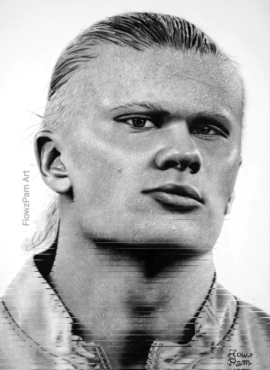 <a href="/ErlingHaaland/">Erling Haaland</a> You're back terrorizing the league
While we're here, Pleasee repost my pencil drawing and help me find my customers 🙏💜