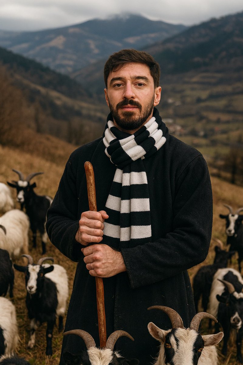 icekoid's tweet photo. Der Ziegenhirte aus dem Kaukasus – Otar Kiteishvili! 🐐🇬🇪 https://t.co/X52EH3XC9x
