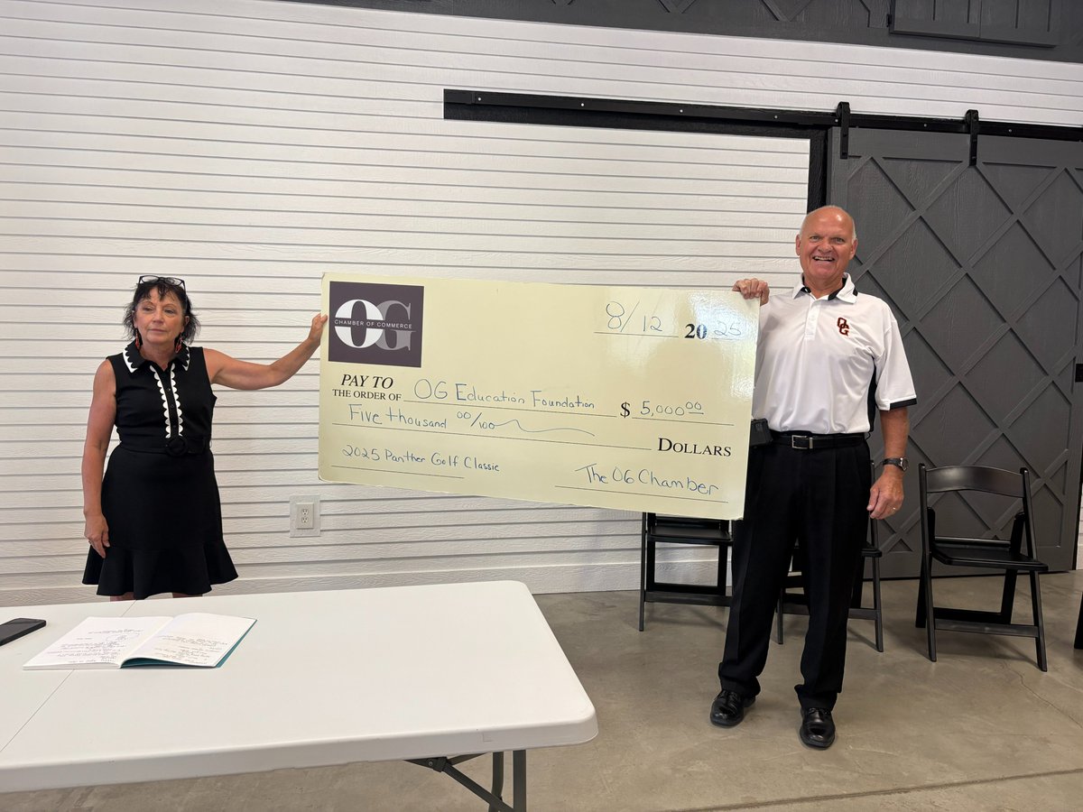 OGSDEF's tweet photo. A HUGE thanks to the Oak Grove Chamber of Commerce for their VERY generous contribution to the OGSDEF Scholarship program and putting the Chamber in the Founder category!!! Here's an updated list of all contributors!!! https://t.co/QA6yfVLNUw